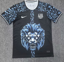24-25 BAR Blue Black Special Edition Fans Training Shirts *狮头