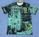24-25 Brazil Green Black Special Edition Fans Soccer Jersey