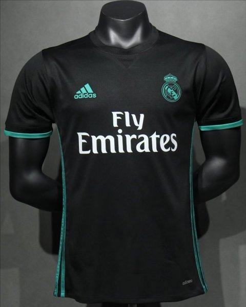 2017-2018 RMA Away Player Version 球员 Retro Soccer Jersey