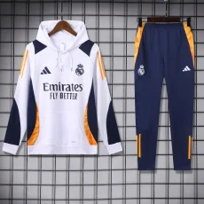 24-25 RMA White Hoodie Tracksuit (卫衣套装)
