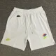 CN02白 NK White Embroidered Multicolor Logo Casual Short Pants