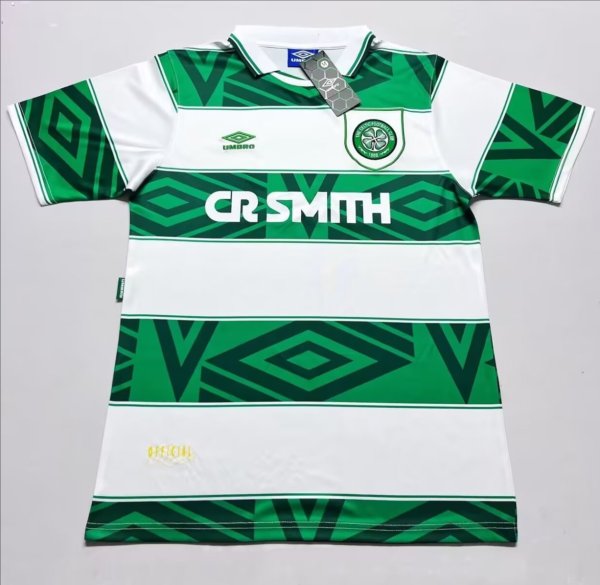 1993-1995 Celtic Home Retro Soccer Jersey