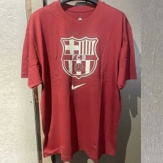24-25 BAR Brown Red High Quality Casual T-Shirt
