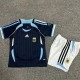 2006 Argentina Away Kids Retro Soccer Jersey