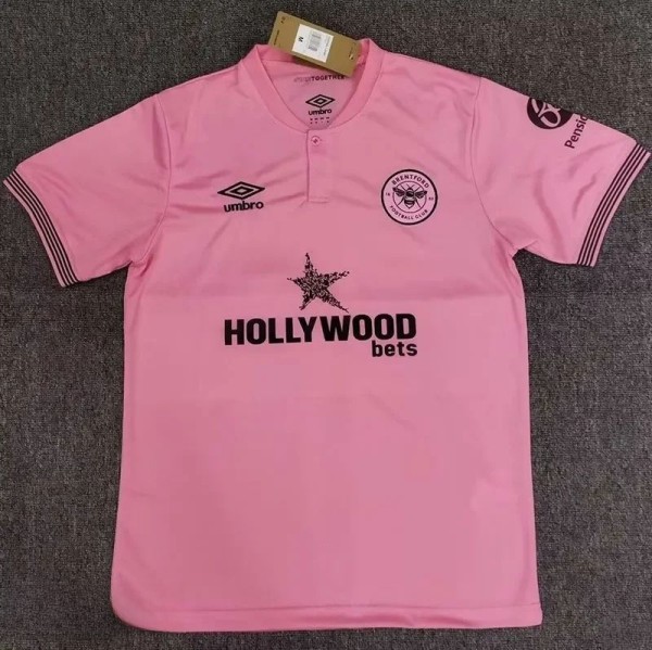 24-25 Brentford Away Fans Soccer Jersey