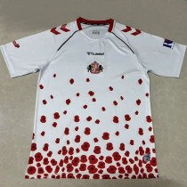 24-25 Sunderland White Commemorative Edition Fans Soccer Jersey