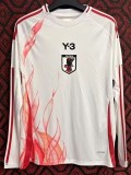 24-25 Japan Y-3 Away Long Sleeve Soccer Jersey (长袖)