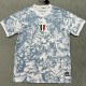 24-25 Italy Grey White Special Edition Fans Soccer Jersey
