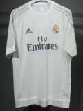 2015-2016 RMA Home Player Version 球员 Retro Soccer Jersey