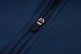 2024 JOM Royal blue Half Pull Tracksuit #2492(半拉链)