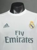 2015-2016 RMA Home Player Version 长袖球员 Long Sleeve Retro Soccer Jersey