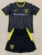 24-25 Norwich City Away Kids Soccer Jersey