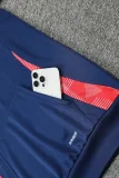 24-25 Man Utd Royal blue Hoodie Tracksuit (卫衣套装)