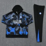 24-25 INT Grey blue Hoodie Tracksuit(卫衣套装)