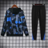 24-25 INT Grey blue Hoodie Tracksuit(卫衣套装)