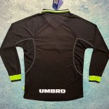 1998 Man Utd Away Long sleeve Retro Soccer jersey (长袖)