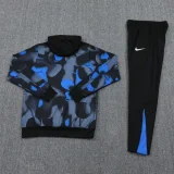 24-25 INT Grey blue Hoodie Tracksuit(卫衣套装)