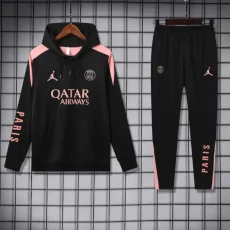 24-25 PSG Black Hoodie Tracksuit(卫衣套装)