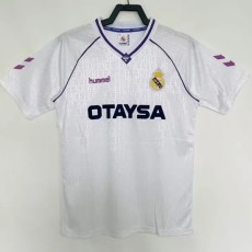 1990-1992 RMA Home Retro Soccer Jersey
