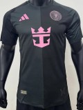 25-26 Inter Miami Black Player Version Soccer Jersey