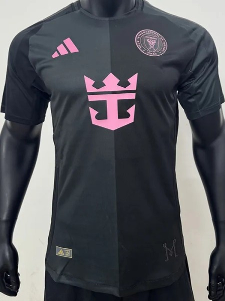 25-26 Inter Miami Black Player Version Soccer Jersey