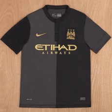 2013-2014 Man City Away Retro Soccer jersey