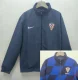 24-25 Croatia Lake blue & Blue Double sided Windbreaker (双面风衣)
