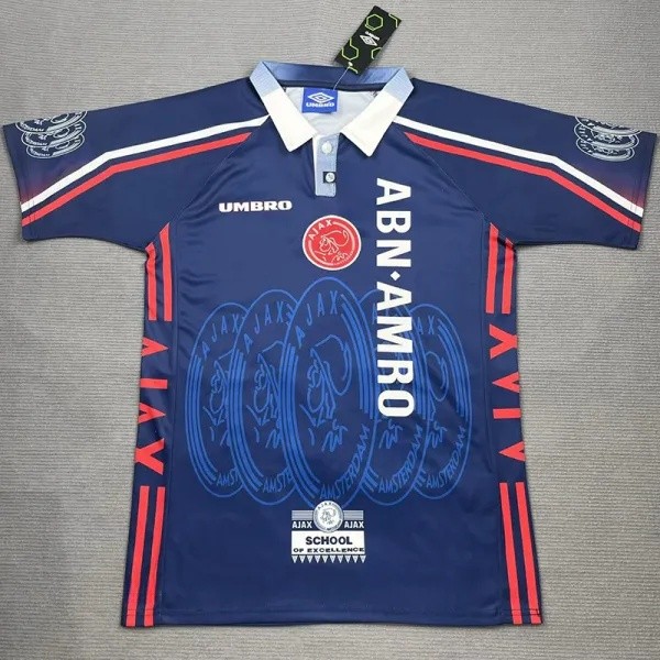 1997-1998 Ajax Away Retro Soccer Jersey