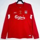 2004-2005 LIV Home Long Sleeve Retro Soccer Jersey(长袖)欧冠决赛版