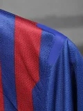 2011-2012 BAR Home Player Version 长袖球员 Long Sleeve Retro Soccer Jersey