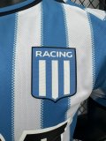 24-25 Racing Club  Player Versio Soccer Jersey
