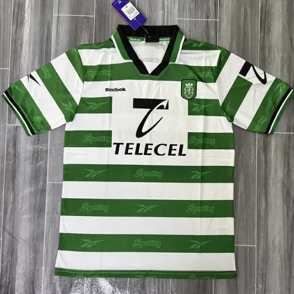1999-2000 Sporting Lisbon Home Retro Soccer jersey