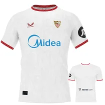 24-25 Sevilla Home Fans Soccer Jersey  Midea