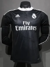 2014-2015 RMA Away Player Version 长袖球员 Long Sleeve Retro Soccer Jersey