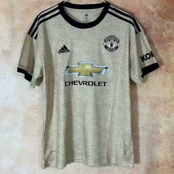 2019-2020 Man Utd Away Retro Soccer Jersey