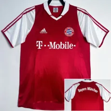 2003-2004 Bayern Home Retro Soccer Jersey