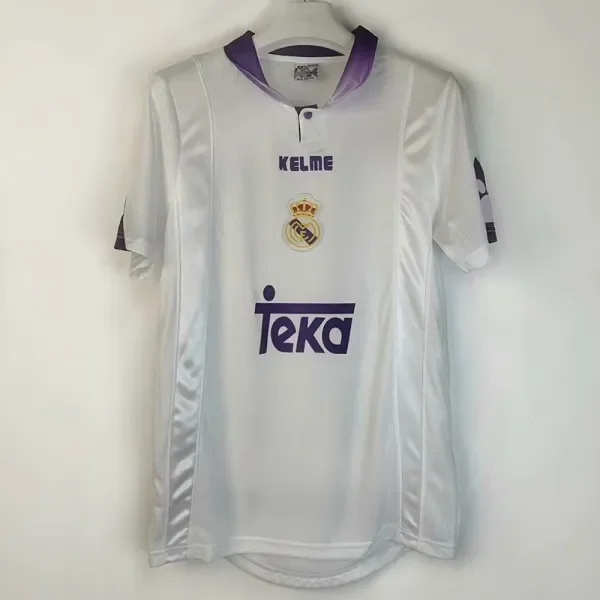 1997-1998 RMA Home Retro Soccer Jersey