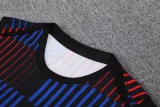 25-26 BAR Red blue Tank top and shorts suit