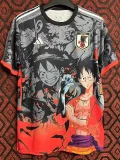24-25 Japan Black Red Special Edition Fans Soccer Jersey*红袖边