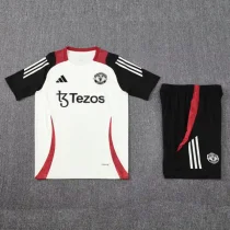 25-26 Man Utd White Training short suit