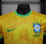 25-26 Brazil Yellow Special Edition Player Version Soccer Jersey *耶稣