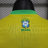 25-26 Brazil Yellow Special Edition Player Version Soccer Jersey *耶稣