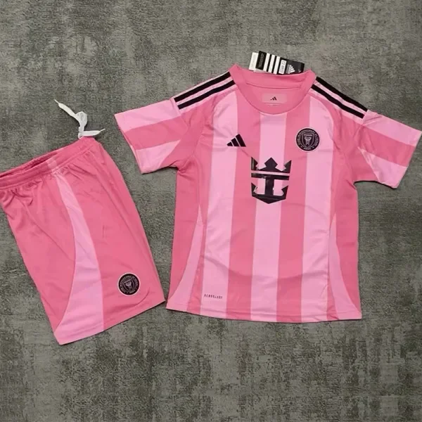 25-26 Inter Miami Pink Kids Soccer Jersey
