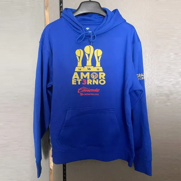 24-25 Club America champion Blue Hoody (加绒)