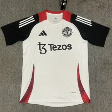 25-26 Man Utd White Black Fans Training shirts