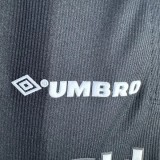 1998-1999 Man Utd Black Long Sleeve Retro Soccer jersey (长袖)
