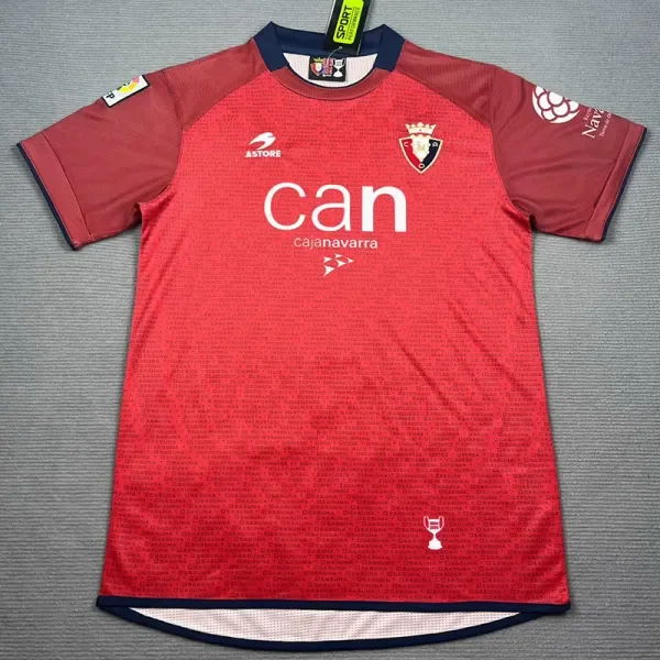 2004-2005 0sasuna Home Retro Soccer Jersey