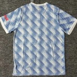 2021-2022 Man Utd Away Fans Soccer Jersey