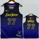 24-25 Lakers DONCIC #77 Royal blue City Edition TopQuality Hot Pressing NBA Jersey