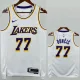 22-23 Lakers DONCIC #77 White Top Quality HotPressing NBA Jersey(圆领)